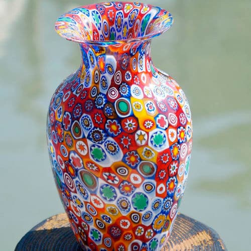 Glass artwork in a collection
